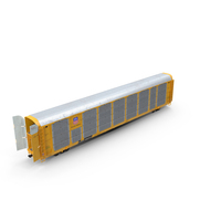 Autorack Railroad Car With Electric Cars PNG & PSD Images