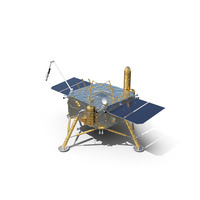 Change-5 Lunar Satellite Landing Part PNG & PSD Images