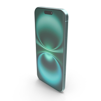 IPhone 16 Plus Teal PNG & PSD Images