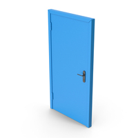 Blue Enterence Door PNG & PSD Images