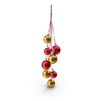 Bundle Of Christmas Tree Decor PNG & PSD Images
