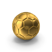 Gold Soccer Ball PNG & PSD Images