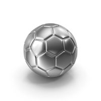 Silver Soccer Ball PNG & PSD Images
