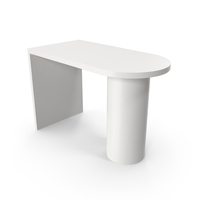 White Minimal Counter Bar PNG & PSD Images