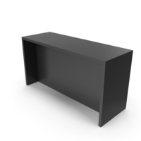 Black Minimal Kitchen Counter Bar PNG & PSD Images