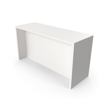 White Minimal Kitchen Counter Bar PNG & PSD Images