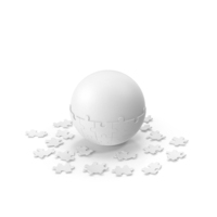 Sphere Puzzle Clay PNG & PSD Images