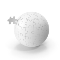Sphere Puzzle Clay PNG & PSD Images