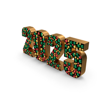 Gold Text 2025 PNG & PSD Images