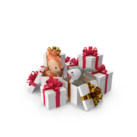 Gift Boxes PNG & PSD Images