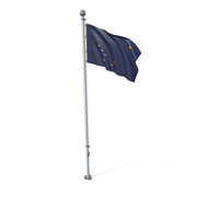 USA States Alaska Flag PNG & PSD Images