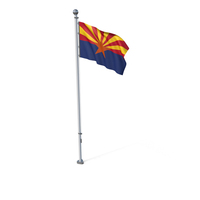 USA States Arizona Flag PNG & PSD Images