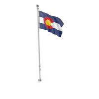 USA States Colorado Flag PNG & PSD Images