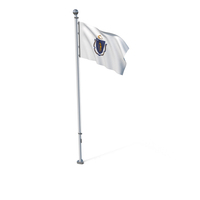 USA States Massachusetts Flag PNG & PSD Images