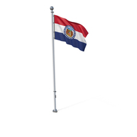 USA States Missouri Flag PNG & PSD Images