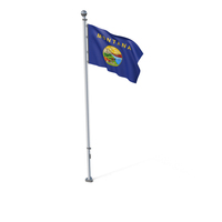 USA States Montana Flag PNG & PSD Images