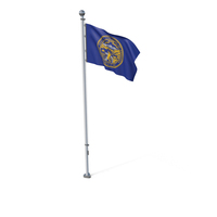 USA States Nebraska Flag PNG & PSD Images