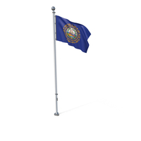 USA States New Hampshire Flag PNG & PSD Images