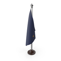 USA States Alaska Desk Flag PNG & PSD Images