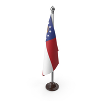 USA States Georgia Desk Flag PNG & PSD Images