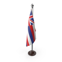 USA States Hawaii Desk Flag PNG & PSD Images