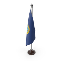 USA States Idaho Desk Flag PNG & PSD Images