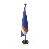 USA States Marshall Islands Desk Flag PNG & PSD Images