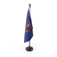 USA States Michigan Desk Flag PNG & PSD Images