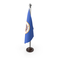 USA States Minnesota Desk Flag PNG & PSD Images