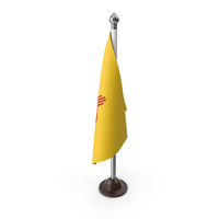 USA States New Mexico Desk Flag PNG & PSD Images