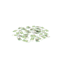 Euro 100  Notes Many Ground Money PNG & PSD Images