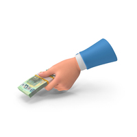Euro 100 Lot Giving Left Hand Money PNG & PSD Images
