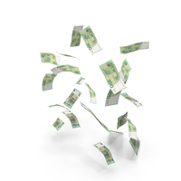 Money Euro 100 Notes Few Falling Money PNG & PSD Images