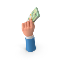 Euro 100 Lots Holding Left Hand Hand Money PNG & PSD Images