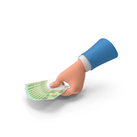 Euro 100 Note Left Hand Bill Giving Money PNG & PSD Images