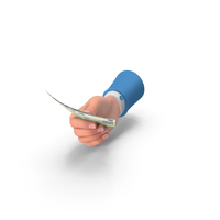 Euro 100 Right Hand Holding Giving Bill Money PNG & PSD Images