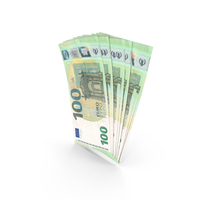 Money Euro 100 Note Bill PNG & PSD Images
