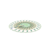 Circular Arranged Euro 100 Notes PNG & PSD Images
