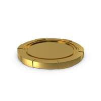 Poker Chip Gold PNG & PSD Images