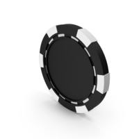 Poker Chip Black PNG & PSD Images