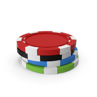 Poker Chips Mix PNG & PSD Images
