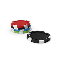 Poker Chips Mix PNG & PSD Images
