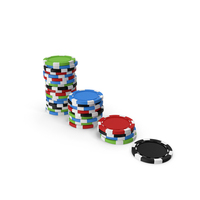 Poker Chips Mix PNG & PSD Images