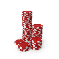 Poker Chips Red PNG & PSD Images