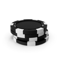 Poker Chips Black PNG & PSD Images