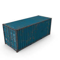 Container Ruined 20ft PNG & PSD Images