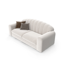 Vintage Collection Sofa (White) PNG & PSD Images