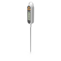 White Digital Food Thermometer PNG & PSD Images