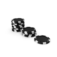 Poker Chips Black PNG & PSD Images