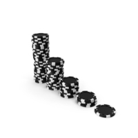 Poker Chips Black PNG & PSD Images